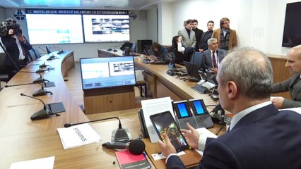 Bakan Turhan, karla mücadele merkezlerinden bilgi aldı (2) - ANKARA/BOLU/KAYSERİ/BİNGÖL