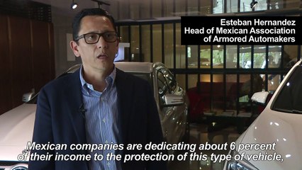Armoured trucks: Mexico toughens up its giants on the road