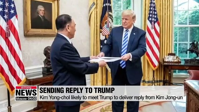 N. Korea's top nuclear negotiator arrives in Washington with Kim Jong-un's letter to Pres. Trump