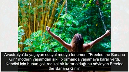 Ormanda çıplak yaşamaya başladı o anları sansürsüz paylaştı!