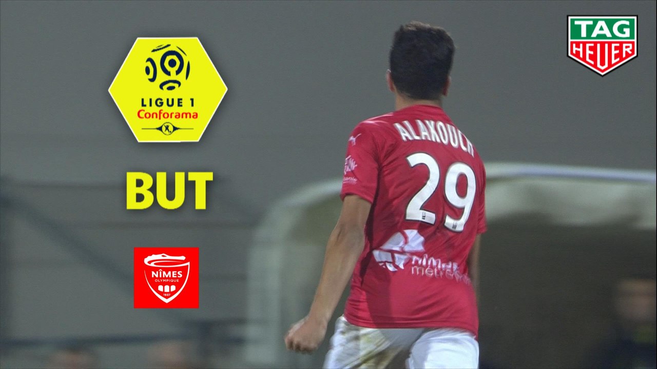 But Sofiane ALAKOUCH (64ème) / Nîmes Olympique - FC Nantes - (1-0) - (NIMES-FCN) / 2018-19