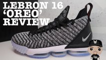 Nike Lebron 16 Oreo Sneaker Detailed Review