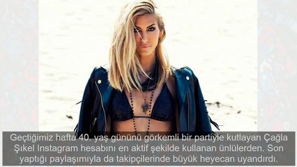 Çağla Şıkel evleniyor mu sürprizim var deyip paylaştı!