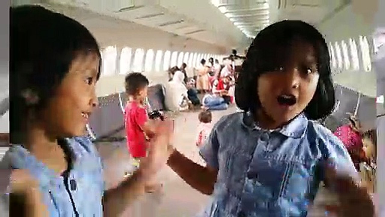 Main lari - larian di pesawat dan kereta, Museum Transportasi, TMII