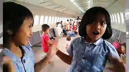 Main lari - larian di pesawat dan kereta, Museum Transportasi, TMII