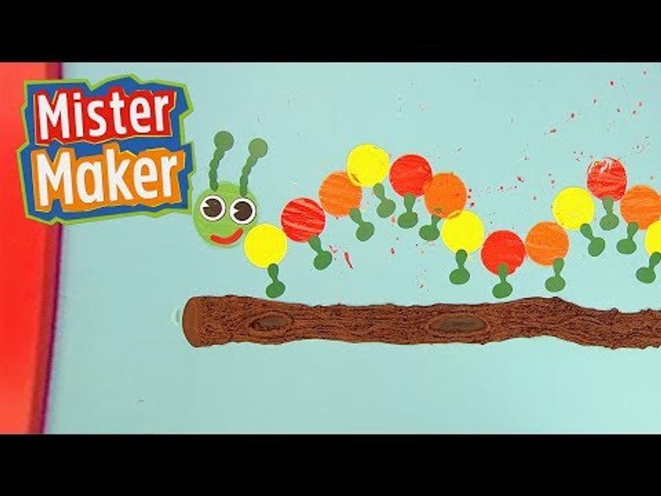 Super Colourful Splatter-Pillar