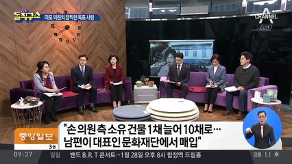 손혜원, 목포 문화재 등록에 입김 넣었나?