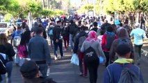 Salvadoreños parten para llegar a EEUU o quedarse en México