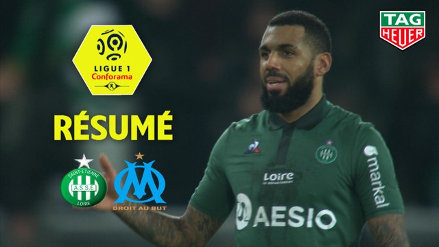 AS Saint-Etienne - Olympique de Marseille (2-1) - Résumé - (ASSE-OM) / 2018-19