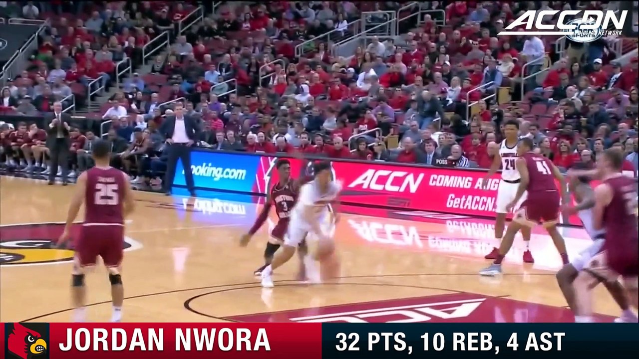 Louisville's Jordan Nwora Sets New Career-High