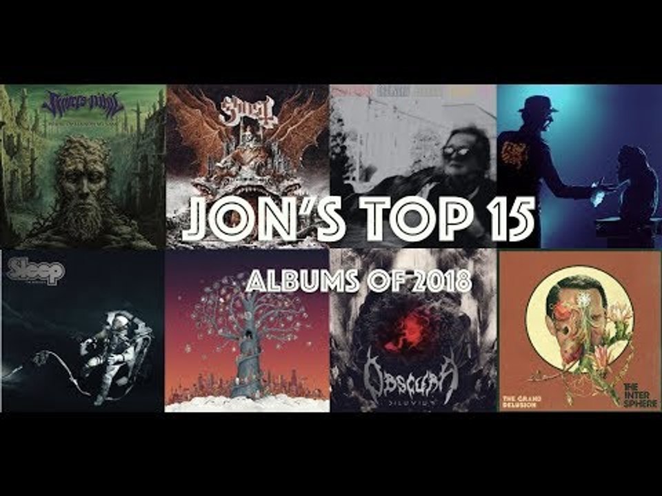 Jon's Best 15 Albums of 2018! | Metal Reacts Only | MetalSucks