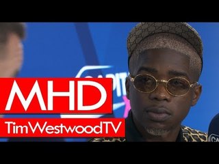 MHD on AFRO TRAP, XIX, Wizkid & Burna Boy, London show, films - Westwood