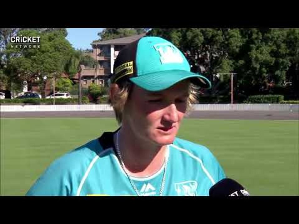 Sammy Jo Johnson,  Brisbane Heat  was Player of the Match against the Sydney Sixers