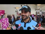 Rashid Khan spoke to media after the Adelaide Strikers arrived back from Perth today