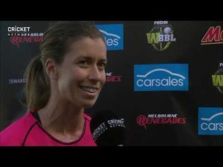 Erin Burns interview - Sydney Sixers  WBBL