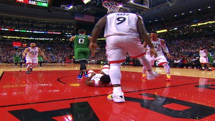 Kyle Lowry Taking Charges