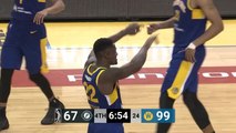 Antonius Cleveland goes up to get it and finishes the oop