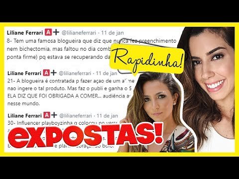 Babado! JORNALISTA EXPÕE PODRES DE BLOGUEIRAS FAMOSAS NO TWITTER; VEM VER!