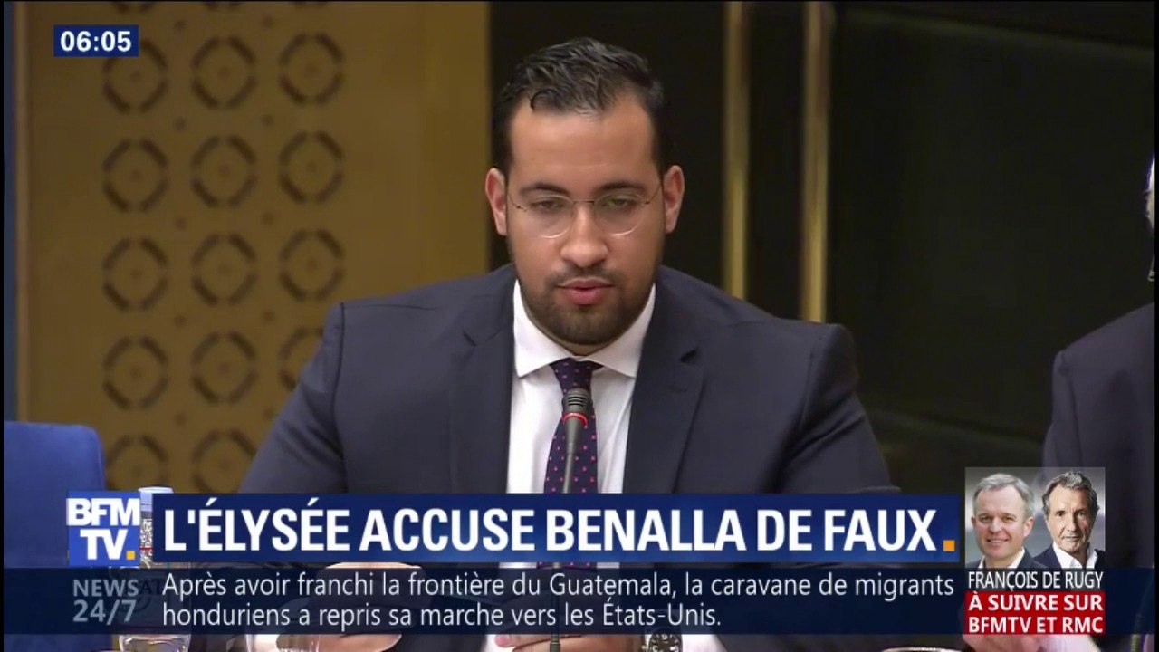 L'Élysée accuse Alexandre Benalla d'avoir utilisé un faux pour obtenir un passeport