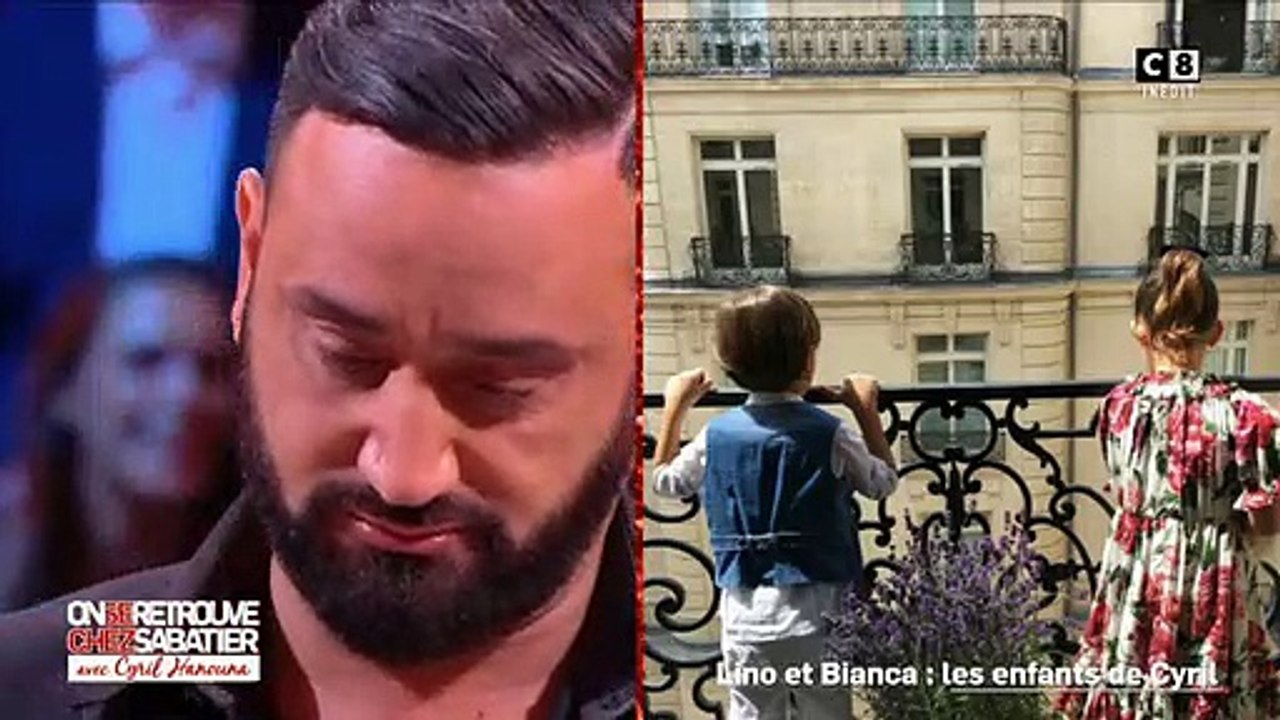 Les larmes de Cyril Hanouna en entendant ses enfants hier soir dans "On se retrouve chez Sabatier" sur C8, bouleversent les internautes