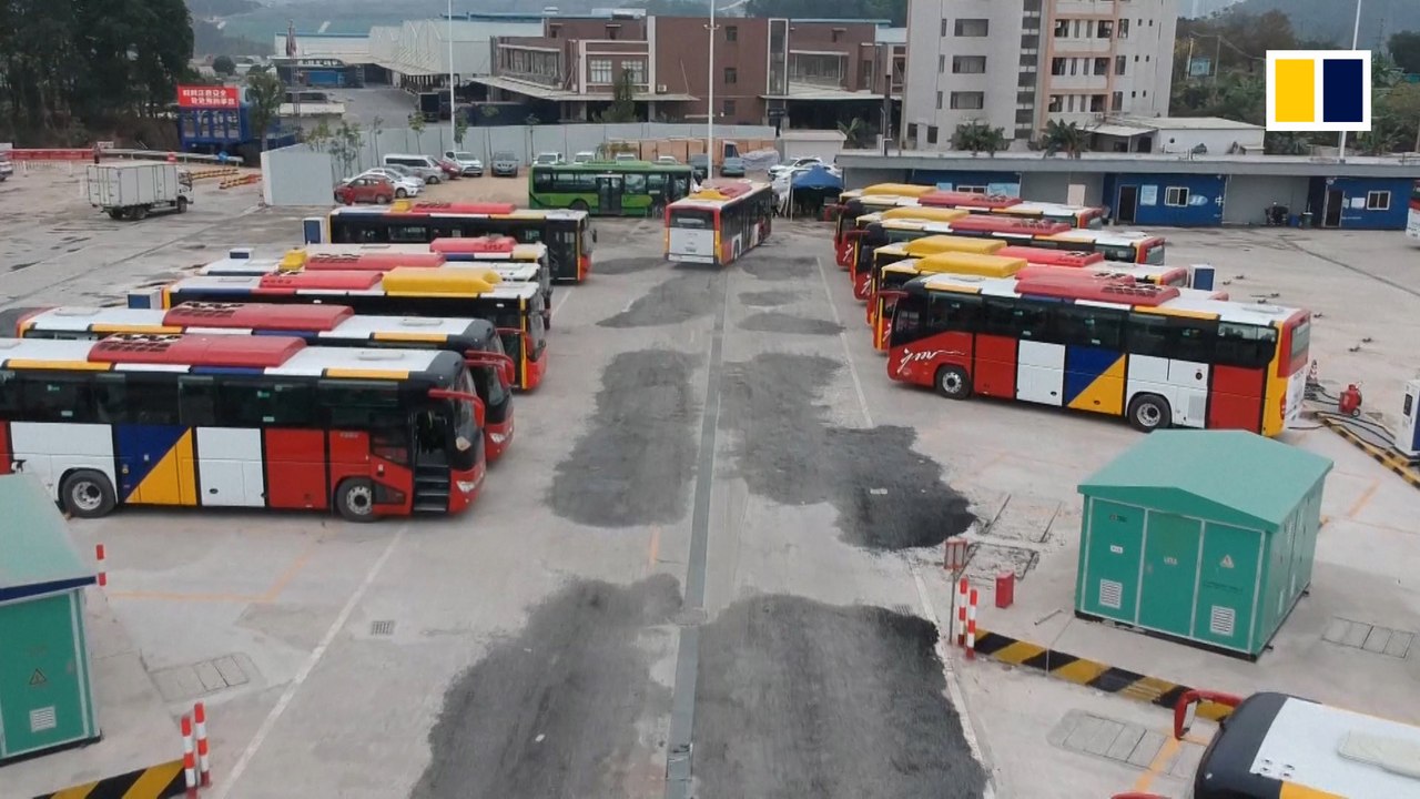 Guangzhou city buses go pure electric