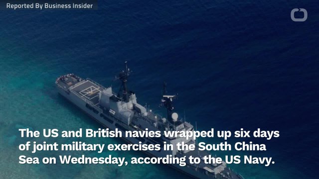 The US and British Navies Just Finished Joint Military Exercises