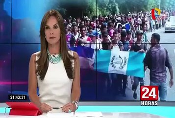 Nuevas caravanas se unen a los 700 hondureños rumbo a EEUU