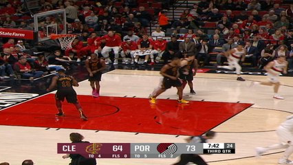 Cleveland Cavaliers at Portland Trailblazers Raw Recap
