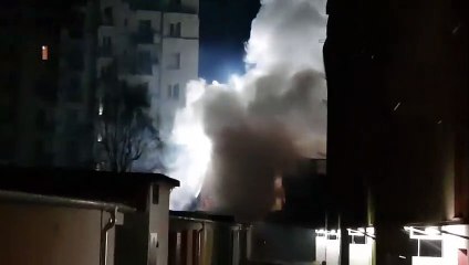 Incendie de l'église Saint-Jacques