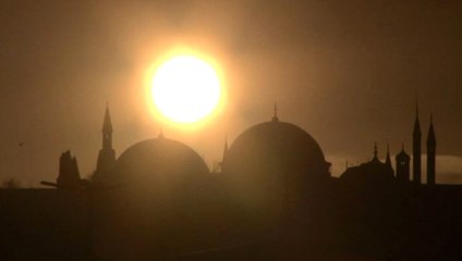 İstanbul'da Büyüleyici Gün Doğumu