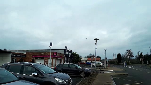 Le bourg de Saint-Aignan-de-Grandlieu, survolé par les avions de l'aéroport de Nantes-Atlantique