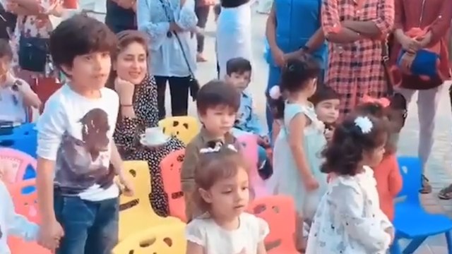 Taimur Ali Khan, Nisha Kaur Weber, other kids attend Kainaat Singha's birthday party