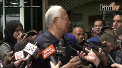 Najib: Goldman Sachs perlu bertanggungjawab