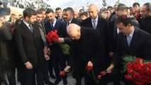 MHP lideri Bahçeli, Ülkücü Şehitler Anıtı'nı ziyaret etti