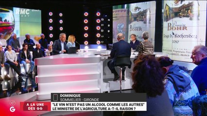 A la Une des GG : "Le vin n'est pas un alcool comme les autres", le ministre de l'Agriculture a-t-il raison ? - 17/01