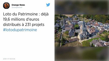 Loto du Patrimoine : 19,6 millions d’euros déjà attribués à 231 projets