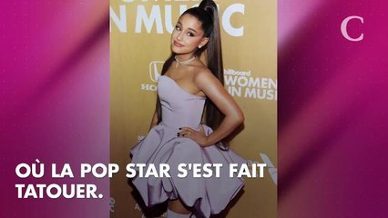 PHOTO. Ariana Grande dévoile son nouveau tatouage... et c'est un Pokémon !