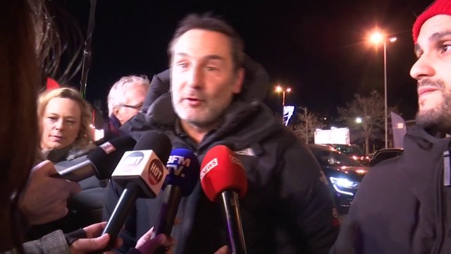 Gilles Lellouche et Malik Benthala au Festival de L'Alpe d'Huez avec Jusqu'ici tout va bien