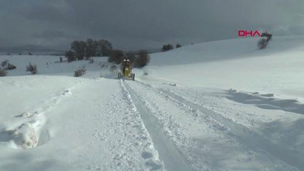 Karabük'te 223 Köy Yolu Ulaşıma Kapandı