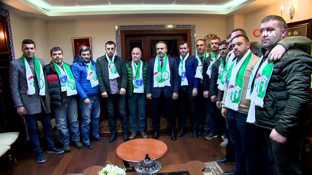 Aktaş, Bursaspor taraftarlarıyla buluştu