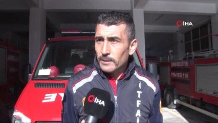 Dumandan Etkilenen Köpeği Kurtarmak İçin Seferber Olan İtfaiyeciler O Anları Anlattı