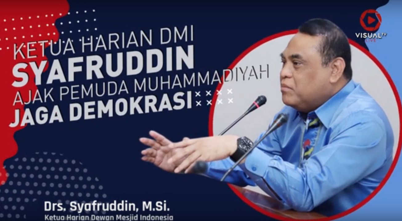 Syafruddin Ajak Pemuda Muhammadiyah Jaga Demokrasi