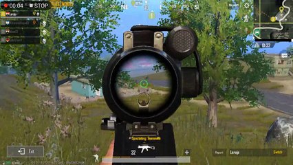 Pubg Mobile Game Using Uwm9 With Scope  To Kill Enemies