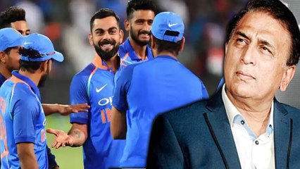 இந்திய அணியின்  பிரச்சனை: தீர்வு சொல்லும் கவாஸ்கர்-வீடியோ
