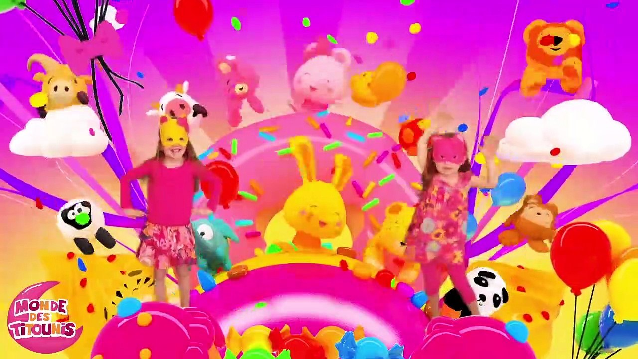 Comptines à gestes pour bébés - Pirouette, cacahuète, il était un petit homme - Titounis part 1/3