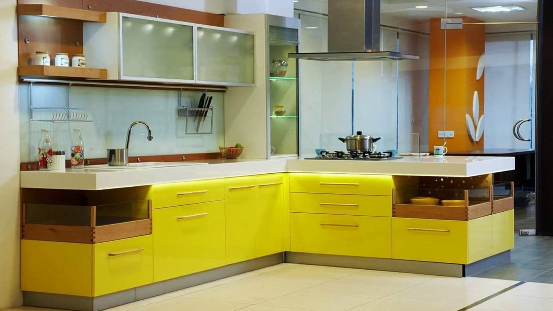 Indian Kitchen Design for Small Space, image size:1920x1080