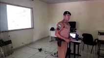Guardas Municipais passam por treinamento teórico no Batalhão de Polícia Militar