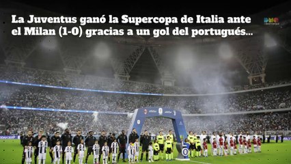 Cristiano Ronaldo gana su primer título con la Juventus