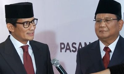 Persiapan Debat, Prabowo: Kita Brainstorming dan Belajar, Jadi Siswa yang Baik.