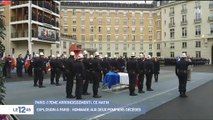 Explosion à Paris : hommage aux deux pompiers décédés